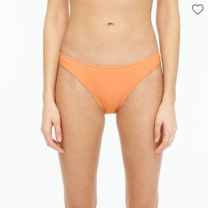 NWT J.CREW Swim Women's 1989 high-leg bikini bottom Women's 1989 Warm Clementine